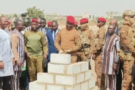 Economnie : Le capitaine Ibrahim Traoré a lancé le chantier de la première raffinerie d’or du Burkina